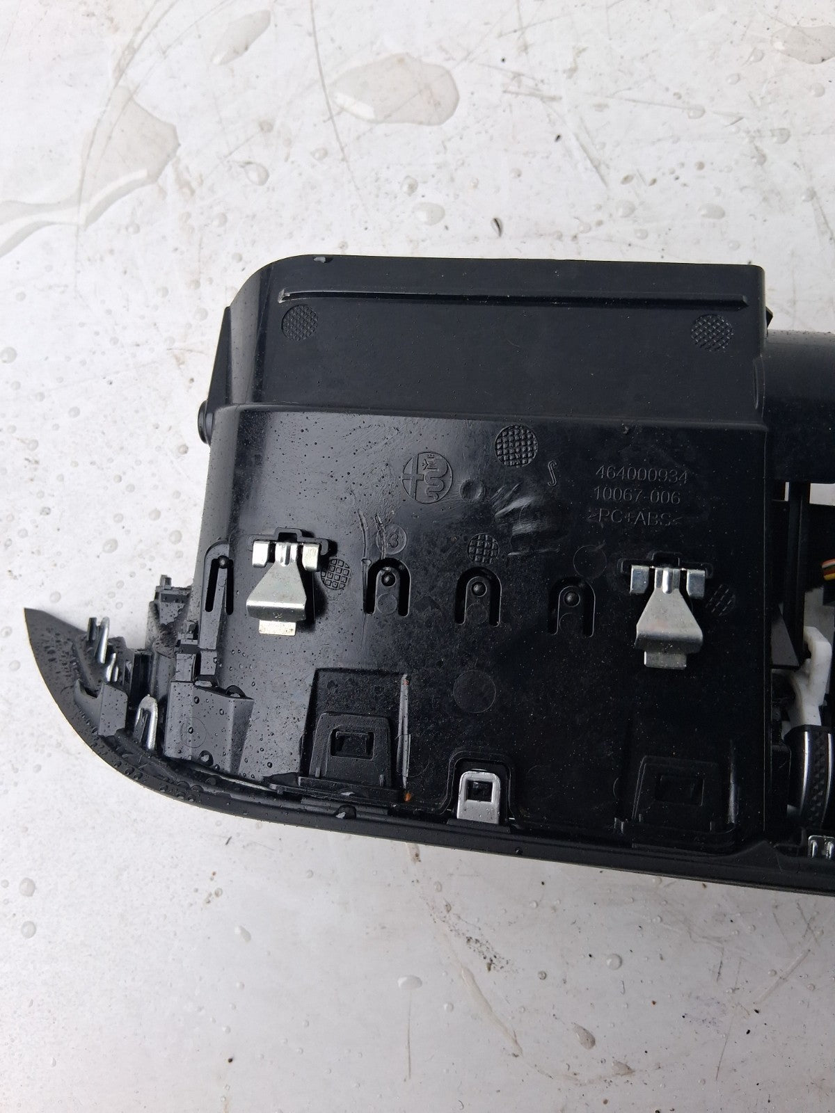 2022 ALFA STALVIO Q4 DASHBOARD AIR VENT GRILLS & HAZARD LIGHT SWITCH 1561257890