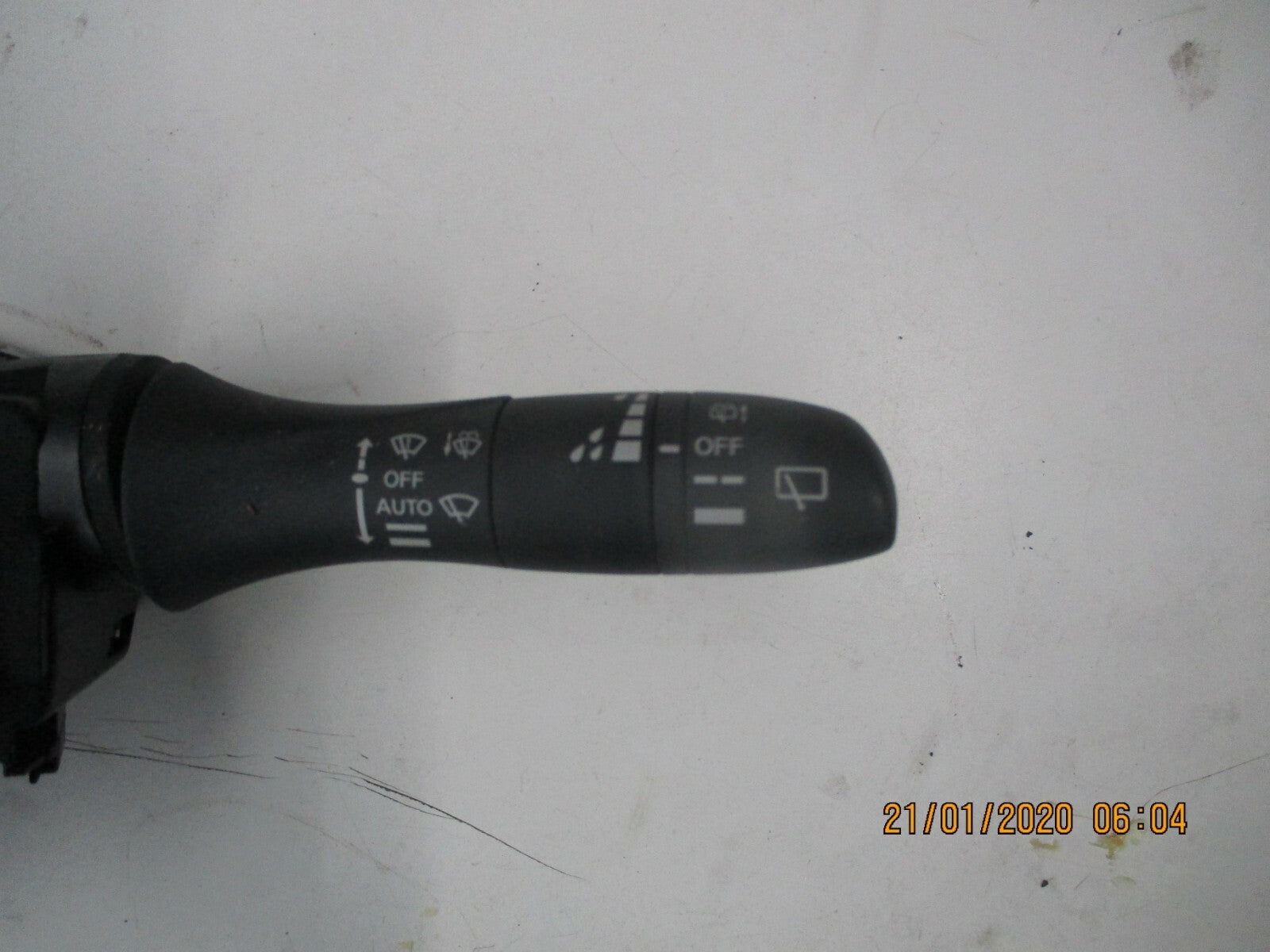 NISSAN QASHQAI J11 2018 INDICATOR WIPER CONTROL SWITCH STALK SQUIB 255544EA0A