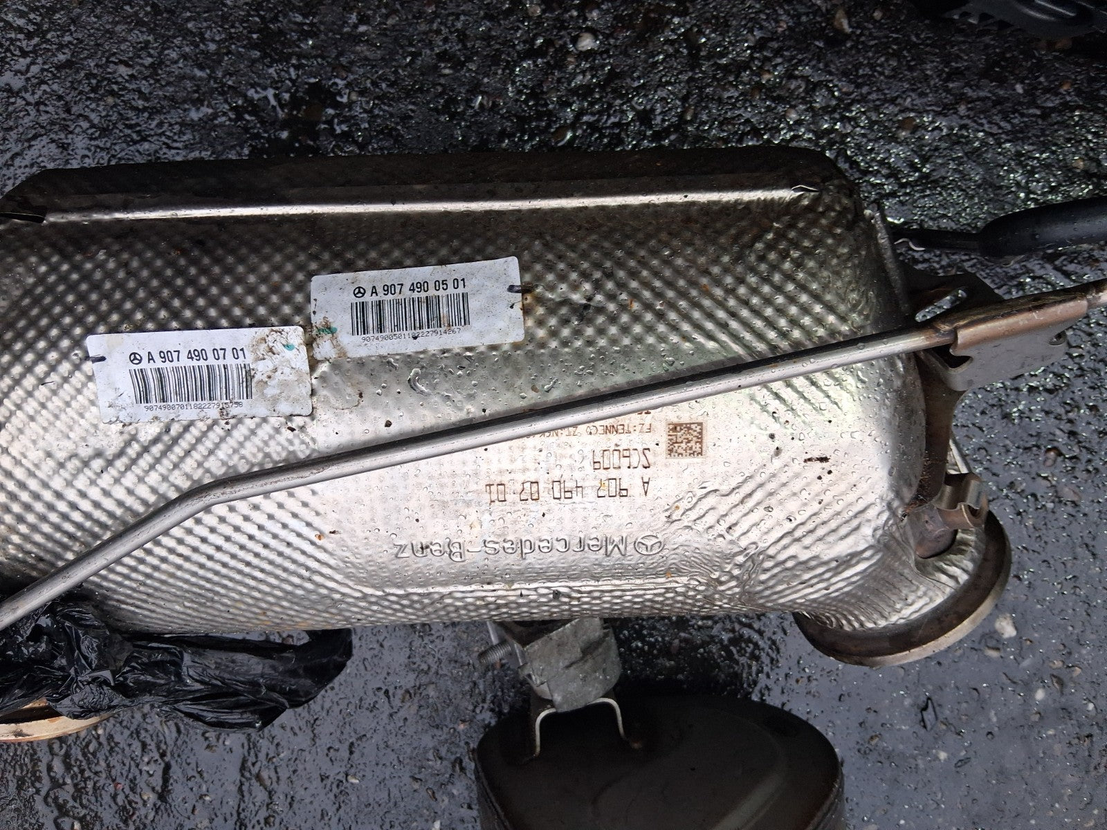 2023 MERCEDES SPRINTER W907 2.0 DIESEL DPF DIESEL PARTICULATE FILTER A9074900701