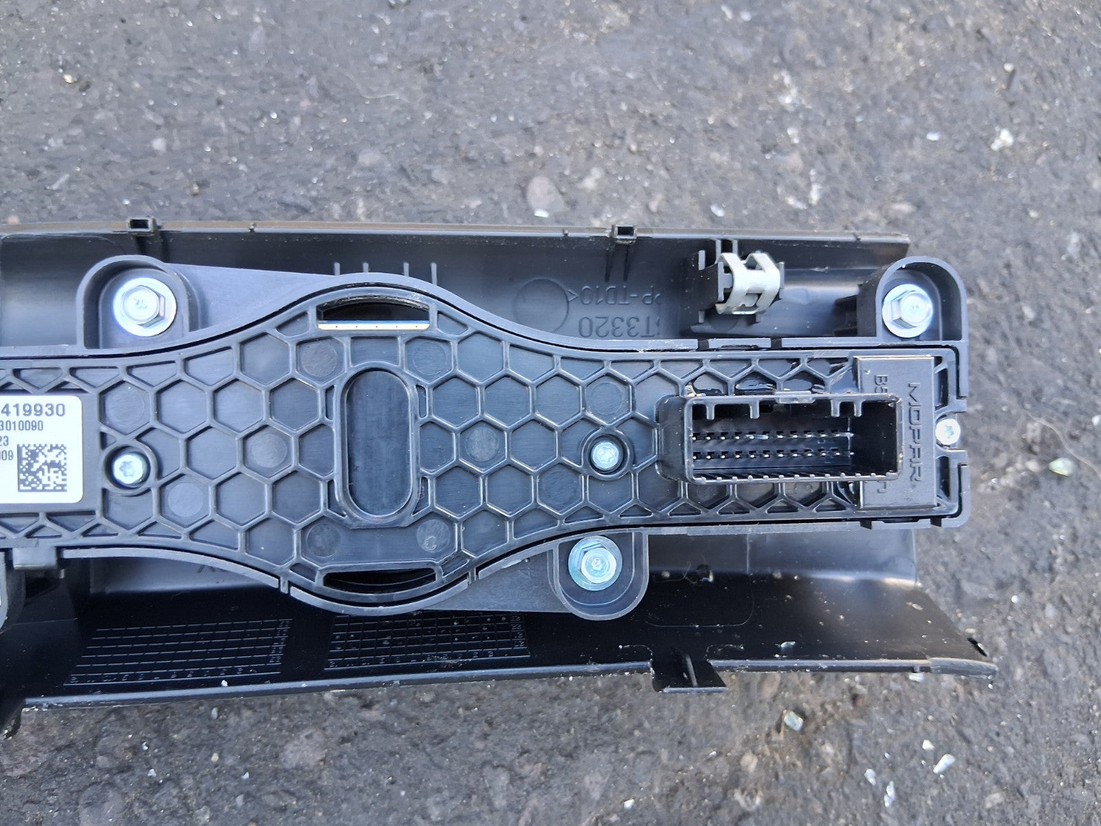2024 FIAT DUCATO MK3 FACELIFT HAZARD SWITCH USB SOCKET PANEL 07357419930