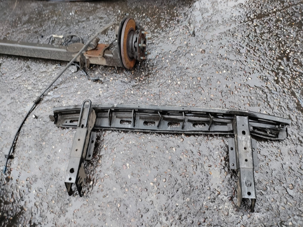 2021 FORD TRANSIT 350 MK8 REAR METAL STEP HAS DAMAGED
