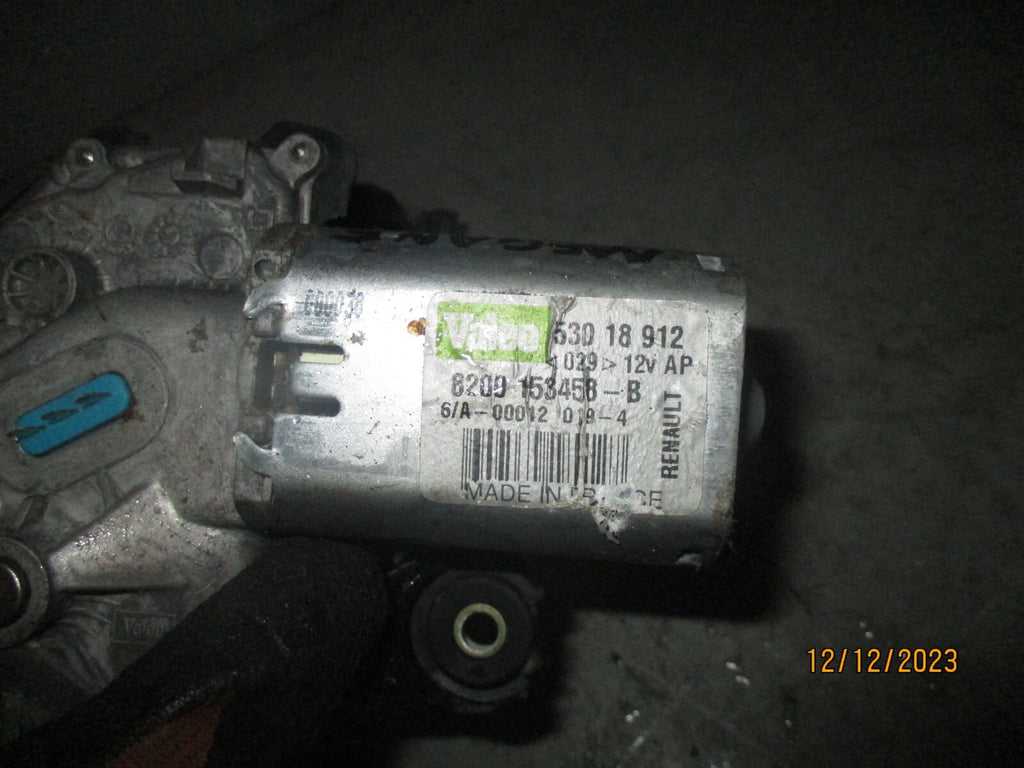 RENAULT MEGANE 2005 REAR BOOTLID TAILGATE WIPER MOTOR 8200153458B