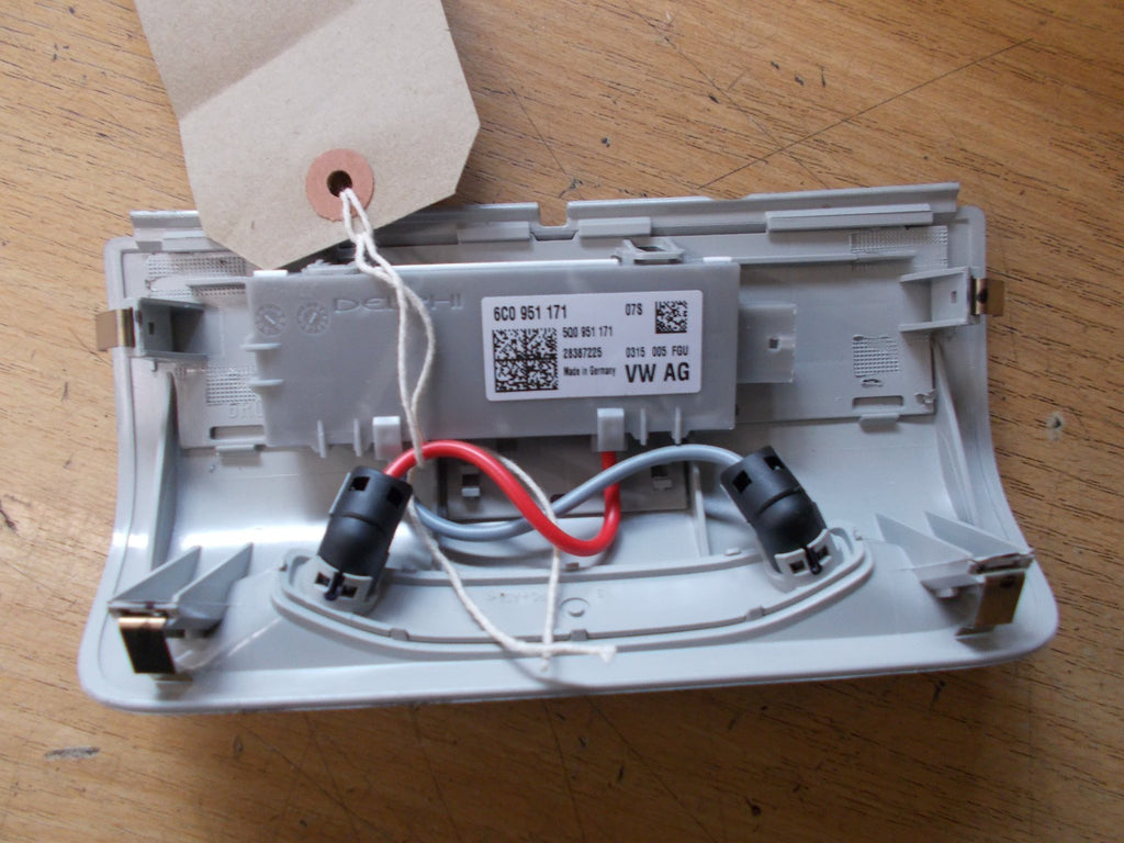 VW VOLKSWAGEN POLO 6C MK5 2015 INTERIOR ROOF ULTRASOUND MOTION SENSOR 6C0951171