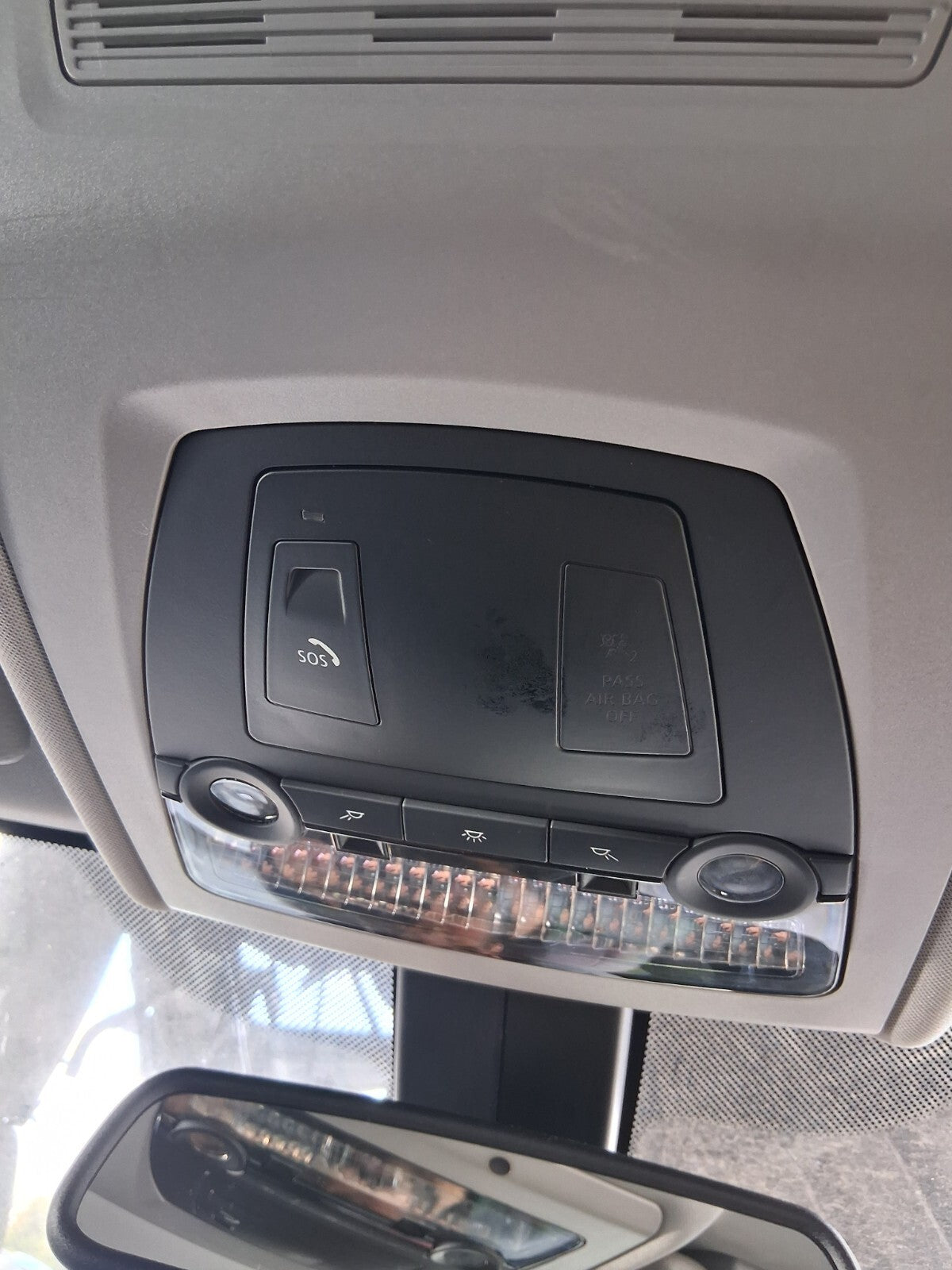 2012 BMW 5 SERIES F10 FRONT INTERIOR ROOF READING LIGHT