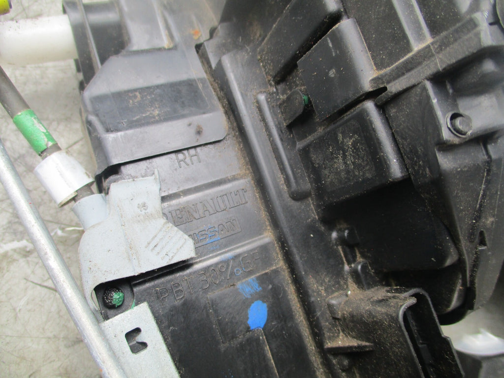 NISSAN JUKE F16 2016 OSR REAR DRIVING SIDE INTERIOR DOOR HANDLE WITH LOCK MECH
