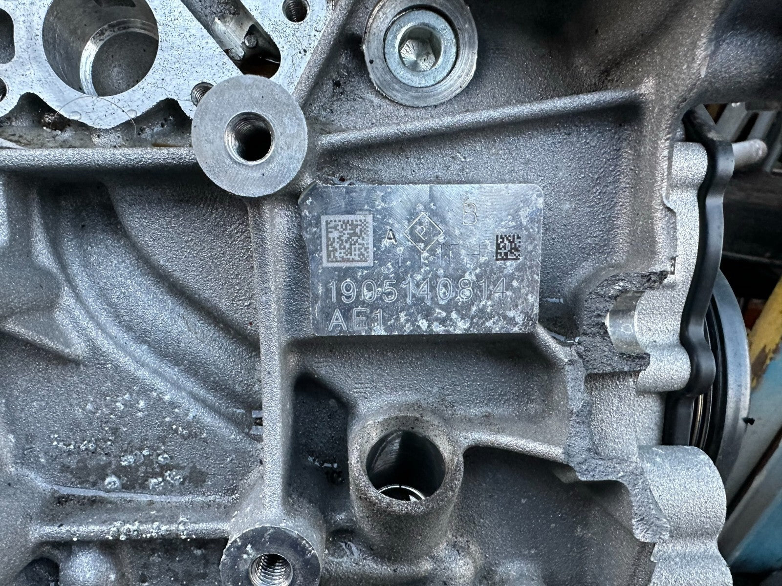 2019 JAGUAR XE 2.0 PETROL ENGINE BARE ENGINE BLOCK PT204 SPARES OR REPAIRS