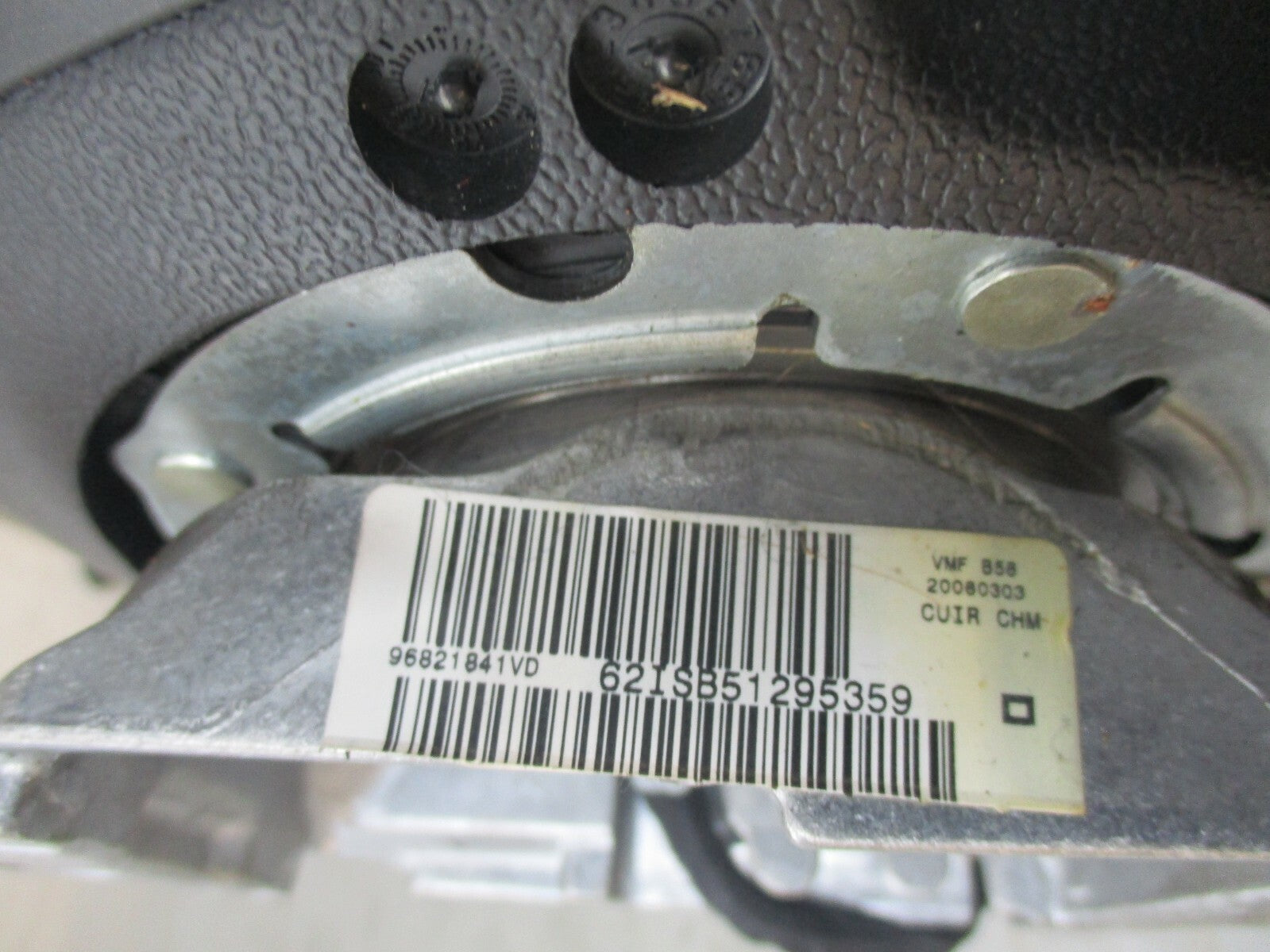 CITROEN C4 GRAND PICASSO 2006 MULTI FUNCTIONAL STEERING WHEEL 96821841VD