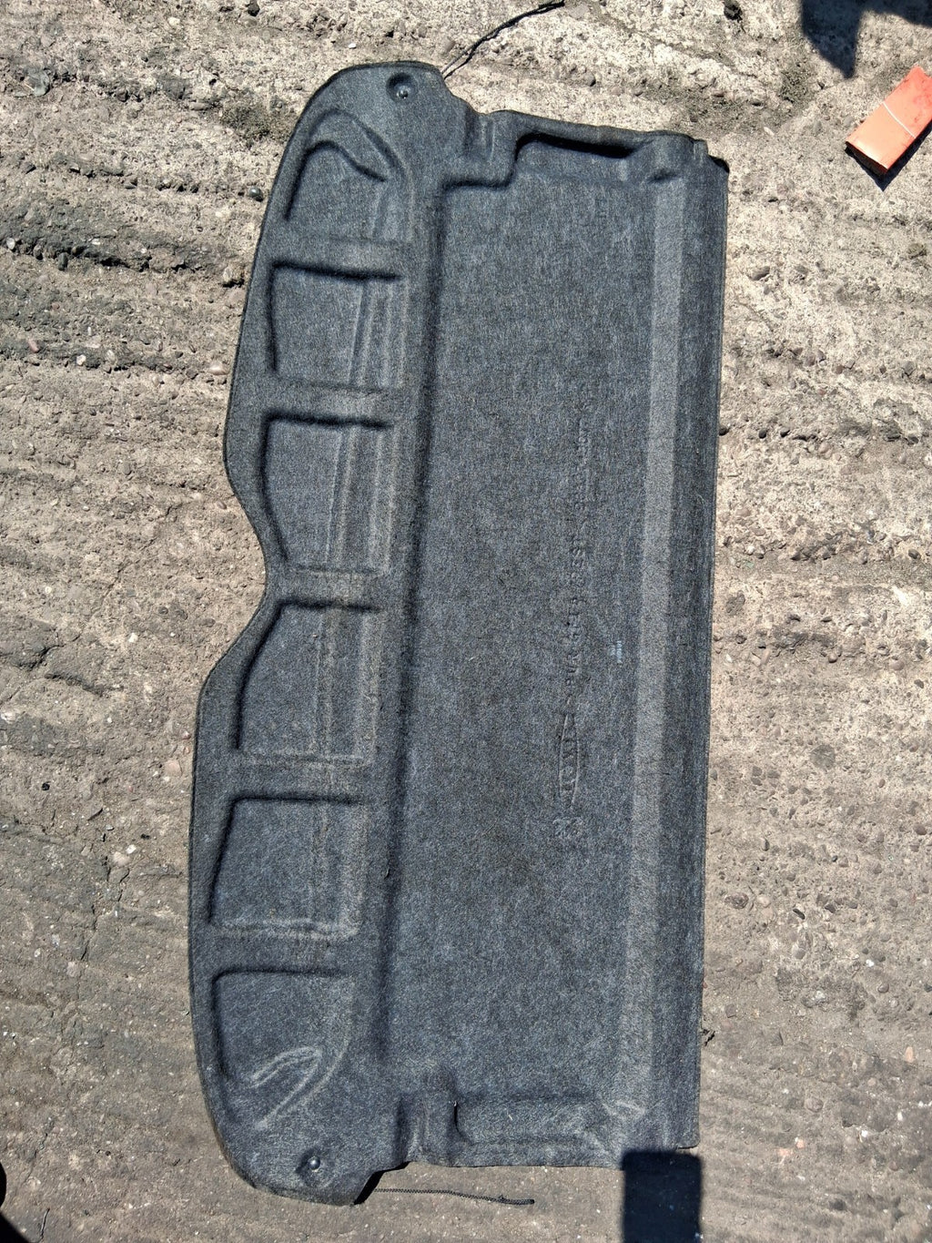 2006 PEUGEOT 307 REAR STORAGE PARCEL SHELF LOAD COVER