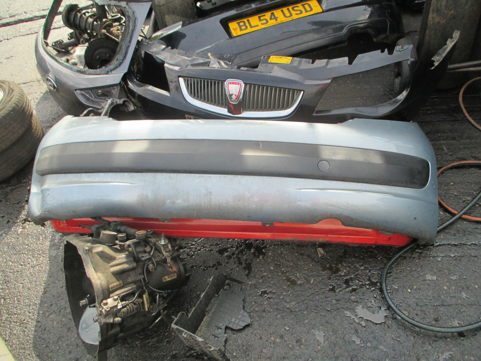 PEUGEOT 207 2011 REAR COMPLETE BUMPER