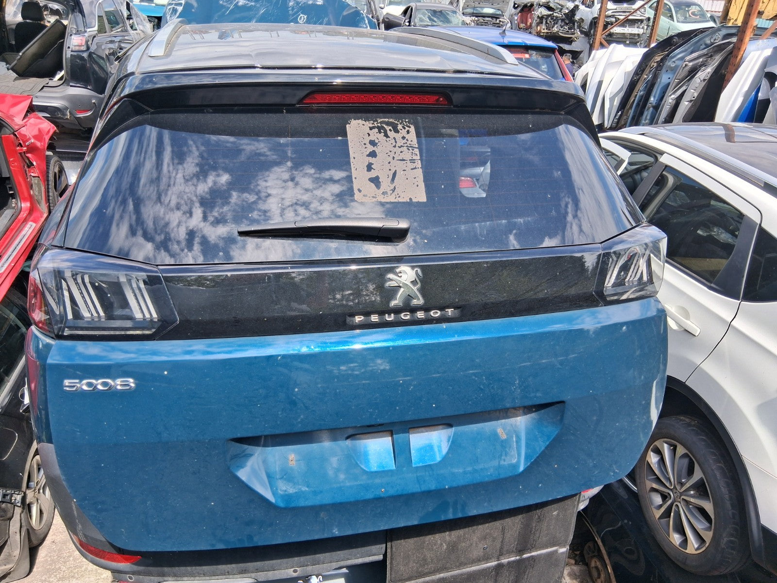 2023 PEUGEOT 5008 MK2 FRONT INTERIOR ROOF READING COURTESY LIGHT