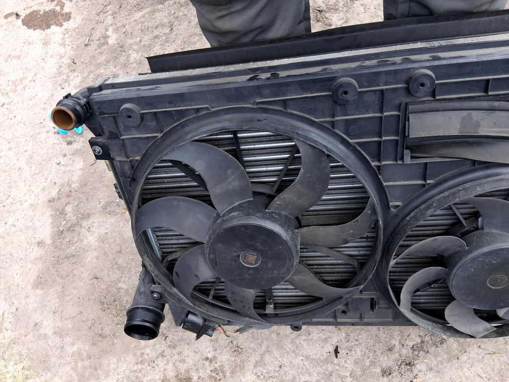 2014 VW VOLKSWAGEN PASSAT B7 2.0 DIESEL COMPLETE RAD PACK RADIATOR FRONT PANEL