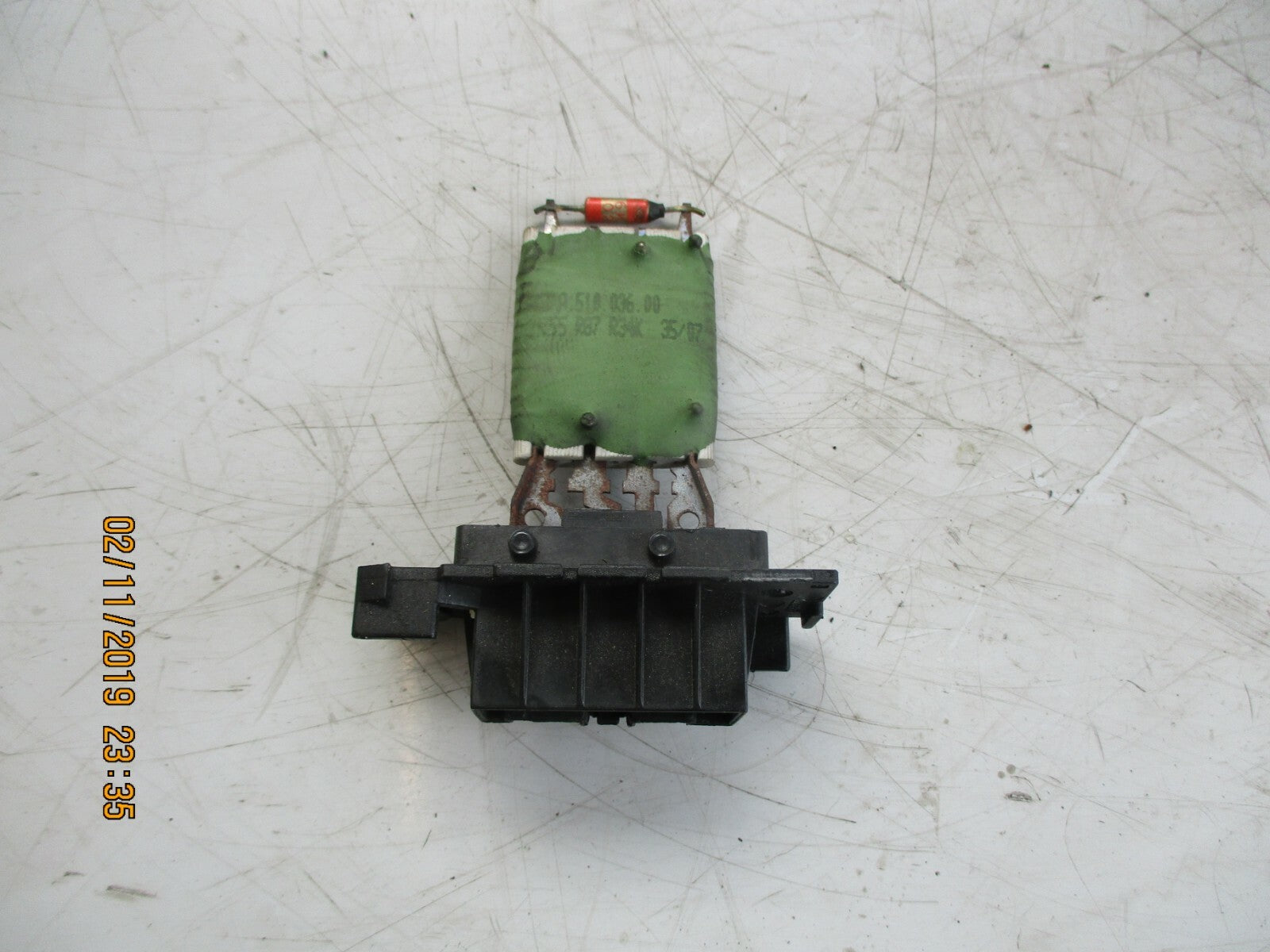 VAUXHALL CORSA D HEATER BLOWER RESISTOR UNIT 51003600