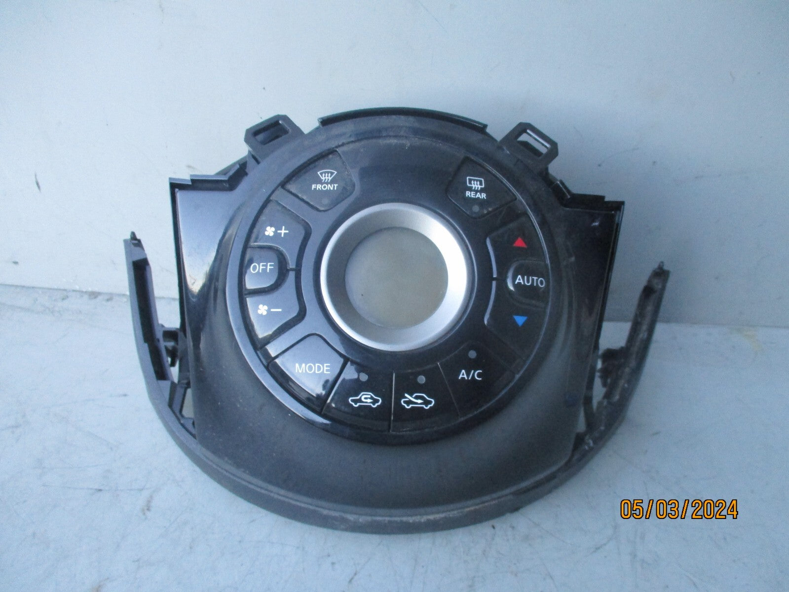 NISSAN MICRA K12 2010 HEATER AC CLIMATE CONTROL PANEL 275S23HP1E