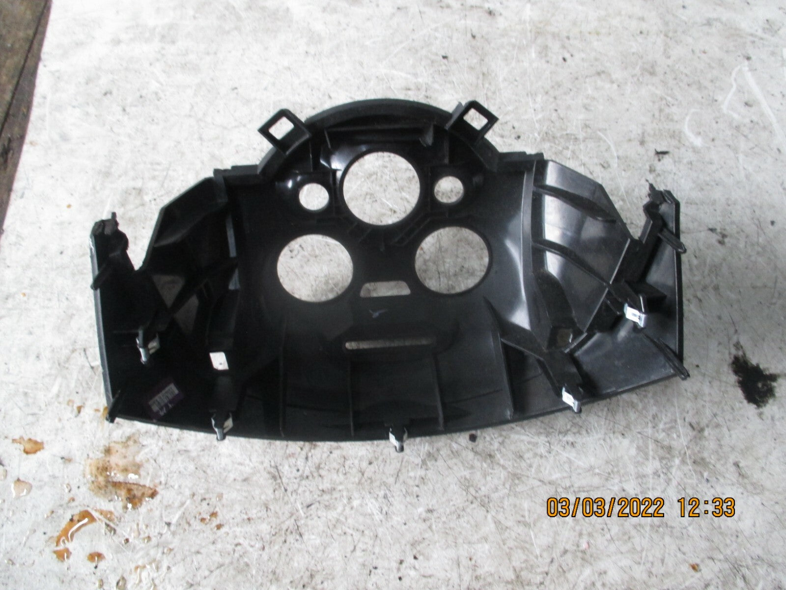 NISSAN MICRA K13 2014 HEATER CONTROLS COVER PANEL TRIM