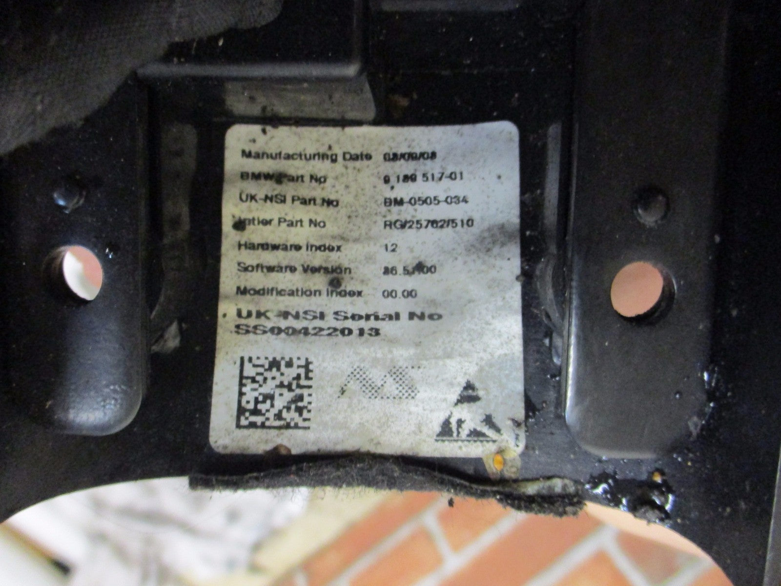 BMW MINI COOPER D 2007 R56 1.6 HDI REV COUNTER DIAL CLOCK SPEEDO UNIT 9139517