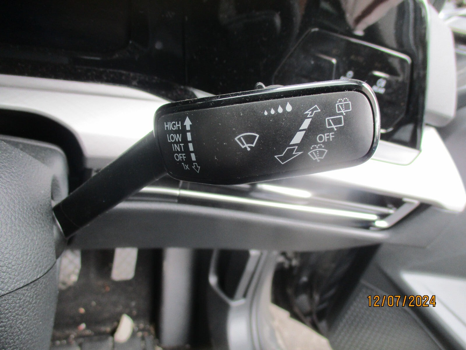 2023 VW VOLKSWAGEN GOLF MK8 WIPER INDICATOR STALK SWITCH SQUIB
