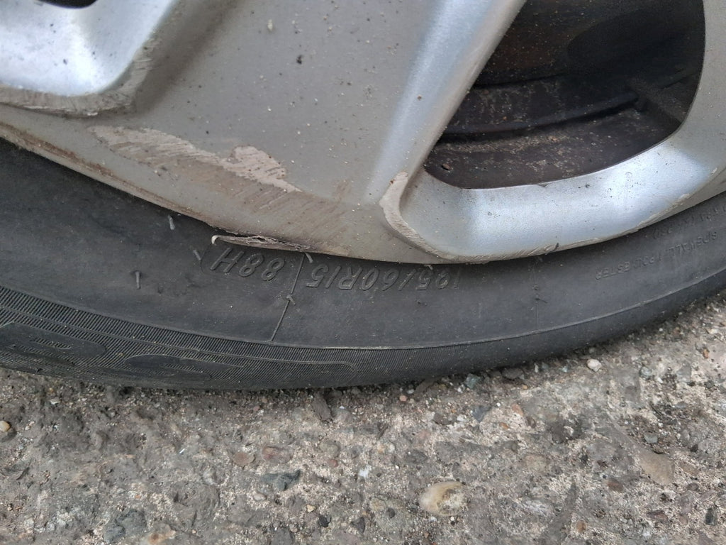 2015 FORD TRANSIT COURIER MK1 15 INCH STEEL WHEEL WITH TYRE 195/60R15