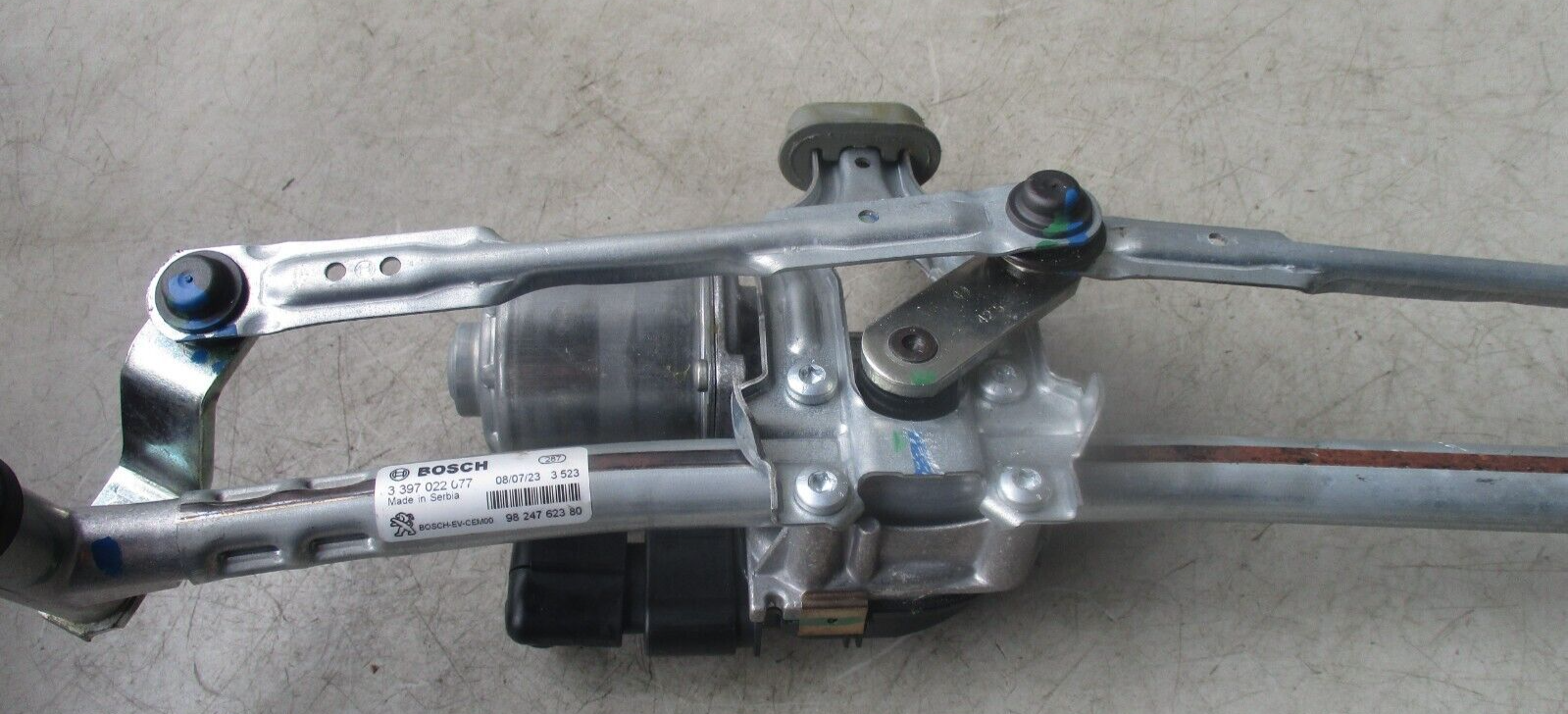 2023 VAUXHALL GRANDLAND FRONT WINDSCREEN WIPER MOTOR AND LINKAGES 3397022077