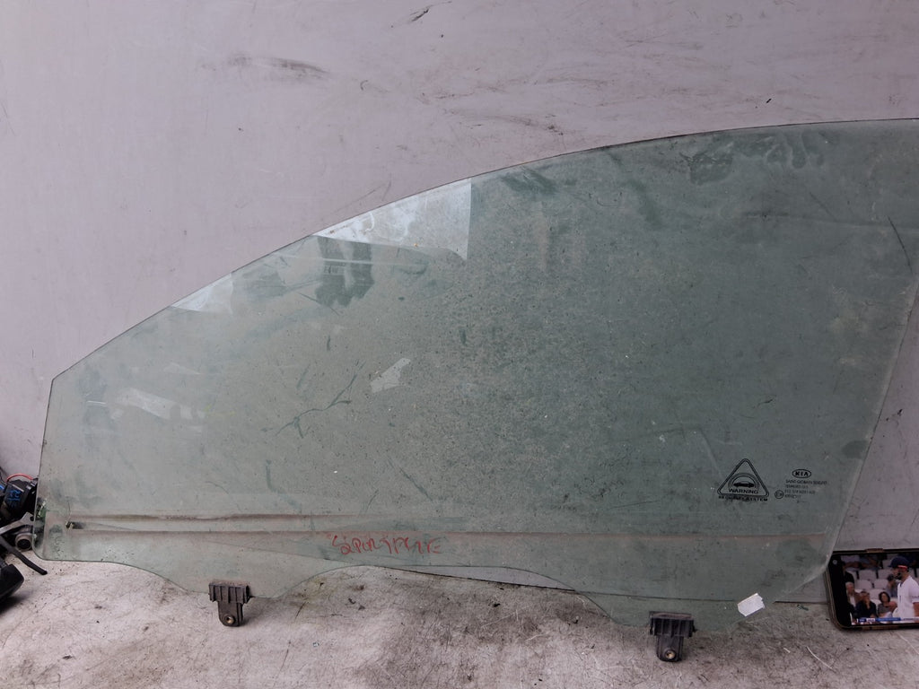 KIA SPORTAGE MK3 2012 NSF PASSENGER SIDE FRONT LEFT WINDOW GLASS 618M351AS2