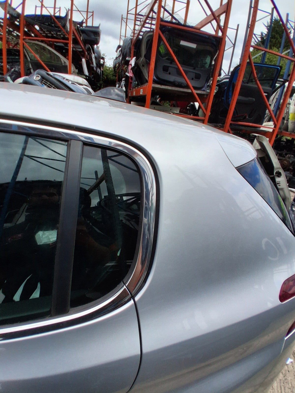 2014 PEUGEOT 308 MK2 NSR PASSENGER SIDE REAR QUARTER WINDOW GLASS