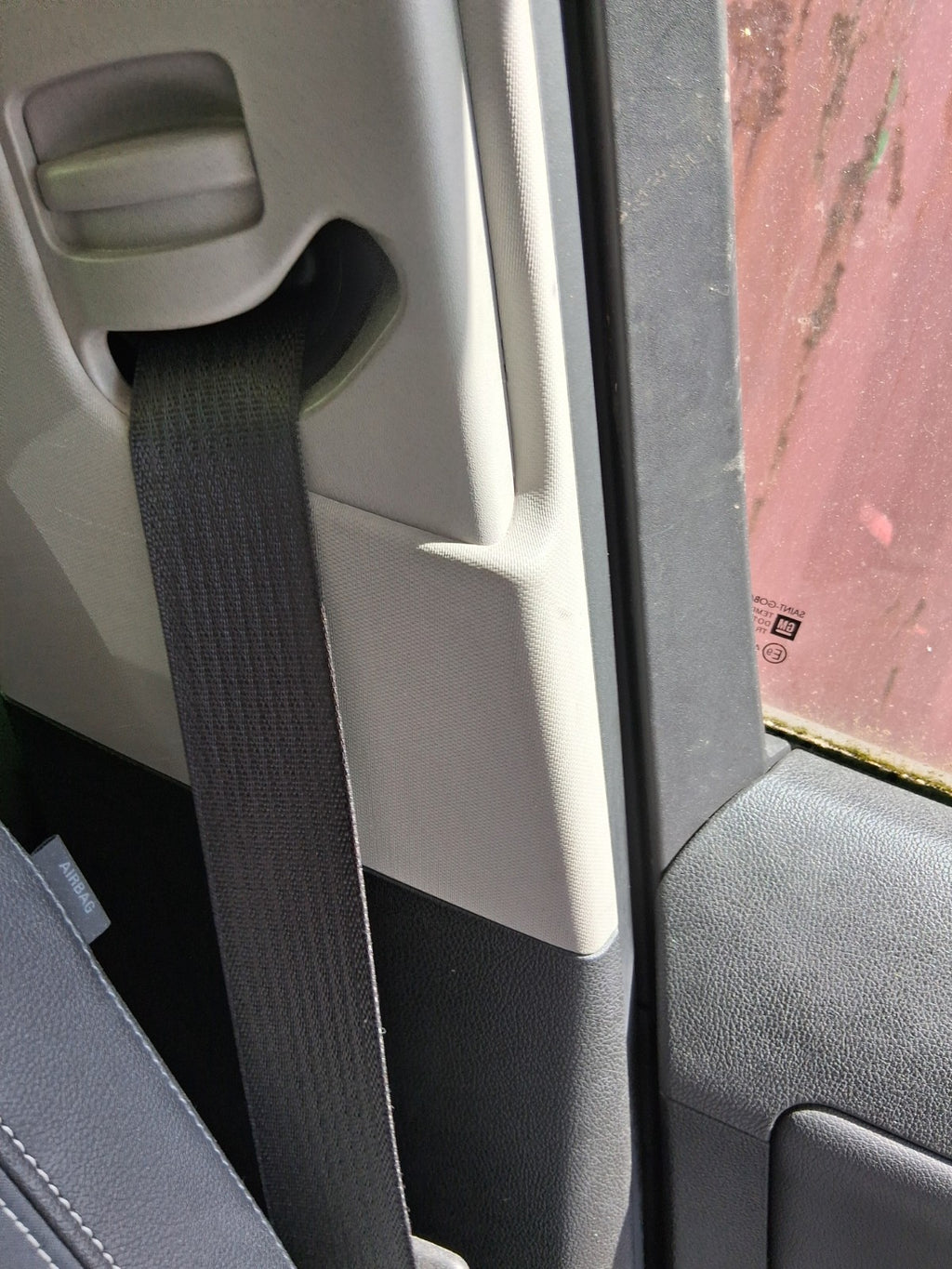 2016 VAUXHALL MERIVA B MK2 NSF PASSENGER SIDE FRONT LEFT SEAT BELT