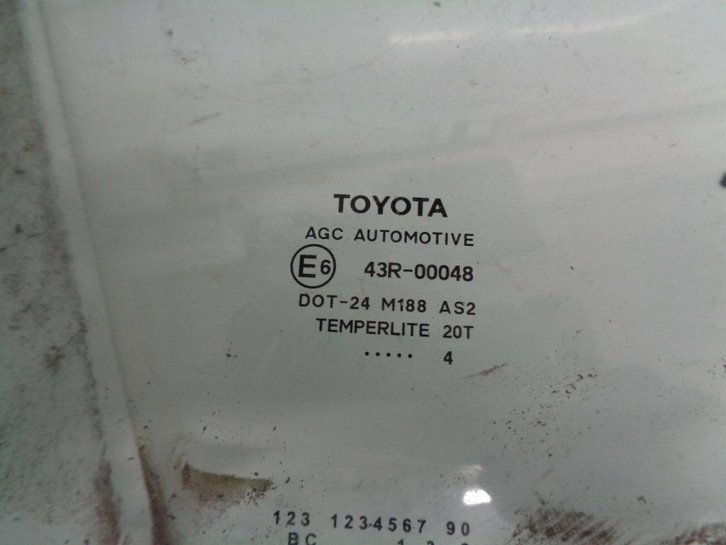 TOYOTA YARIS 2014 MK3 OSR DRIVER SIDE REAR DOOR EXTERIOR DOOR HANDLE
