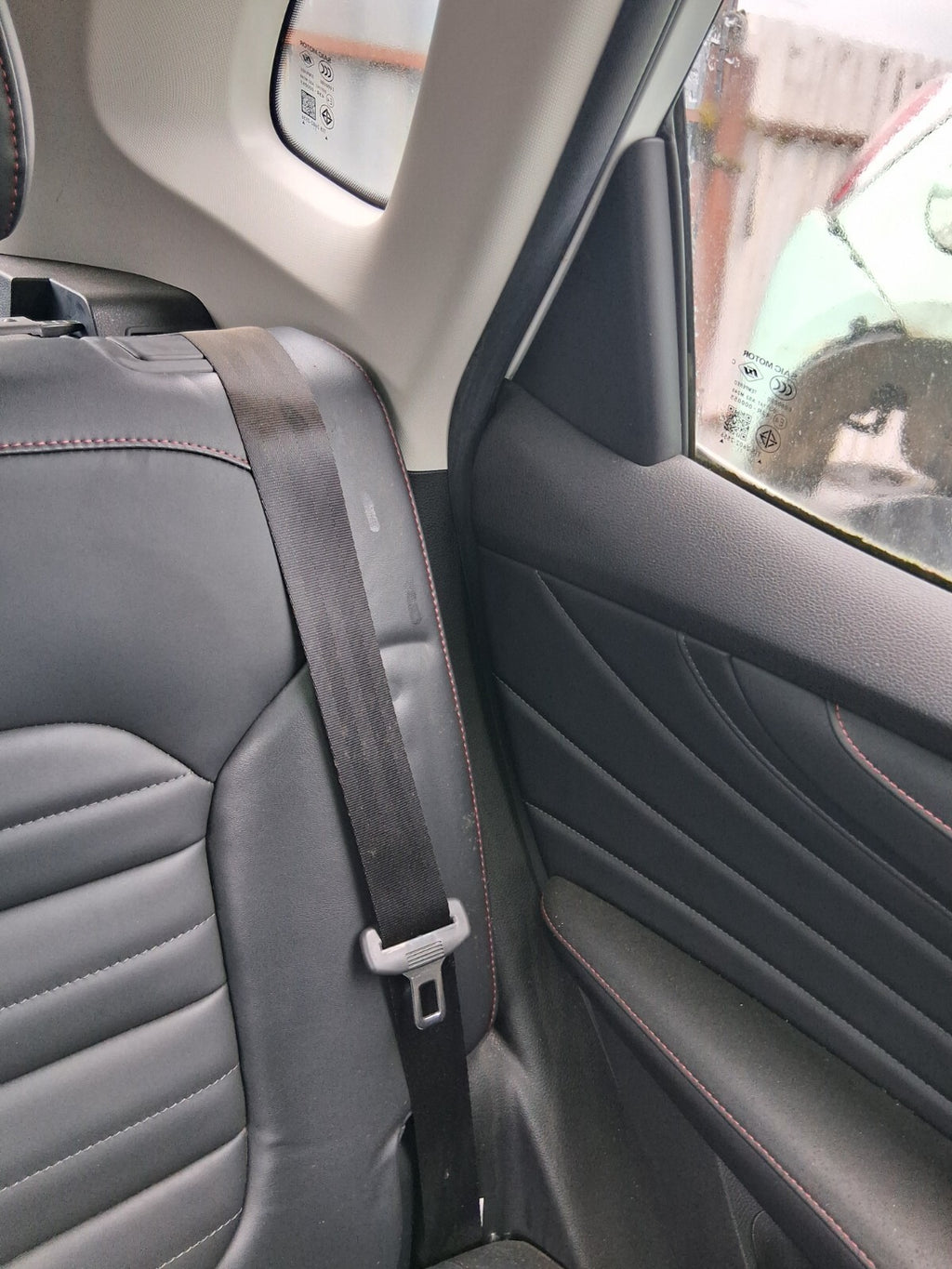 2022 MG HS EXCLUSIVE NSR PASSENGER SIDE REAR LEFT SEAT BELT