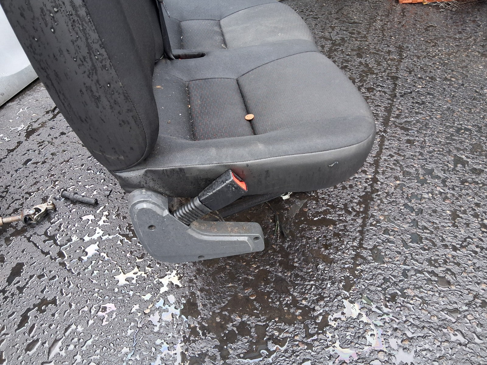 2021 PEUGEOT BOXER MK3 NS PASSENGER SIDE FRONT LEFT TWIN DOUBLE SEAT FABRIC