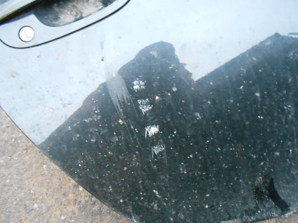 BMW Z4 E86 COUPE 2007 OS DRIVER SIDE BARE DOOR SHELL BLACK