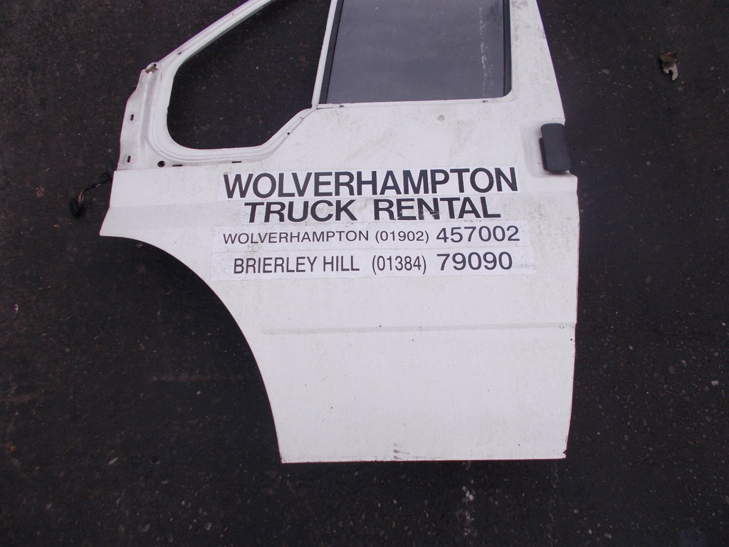 FORD TRANSIT 2003 NSF PASSENGER SIDE FRONT DOOR WHITE