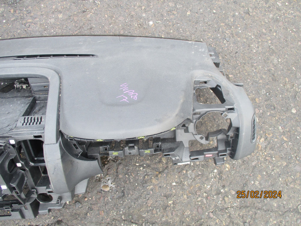 VAUXHALL VIVARO MK2 2017 FRONT INTERIOR BARE DAHBOARD PLASTIC PANEL