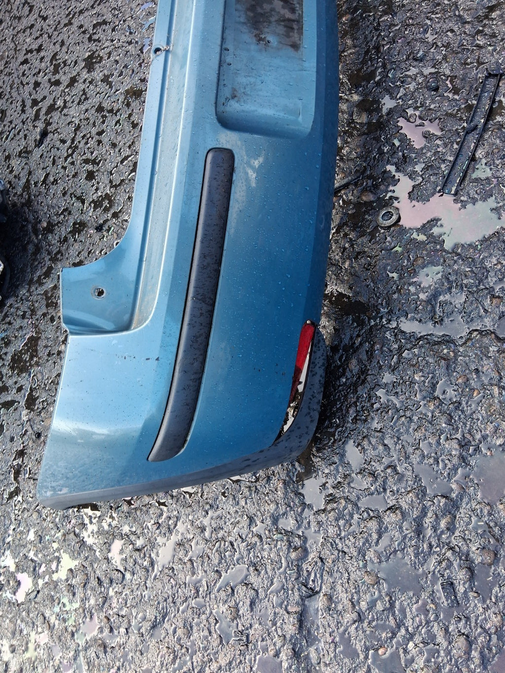 2006 VAUXHALL CORSA C COMPLETE REAR BUMPER BLUE