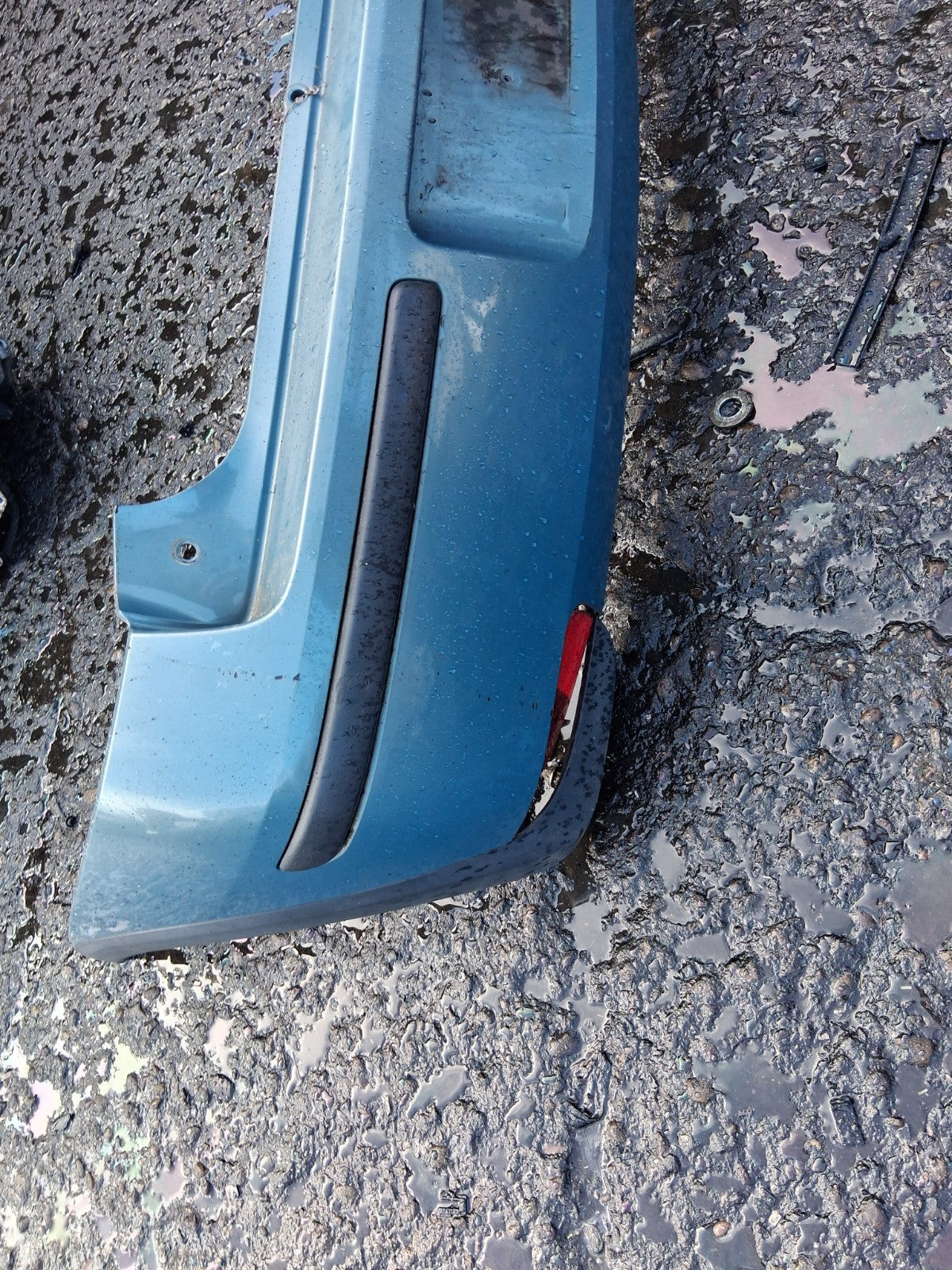 2006 VAUXHALL CORSA C COMPLETE REAR BUMPER BLUE