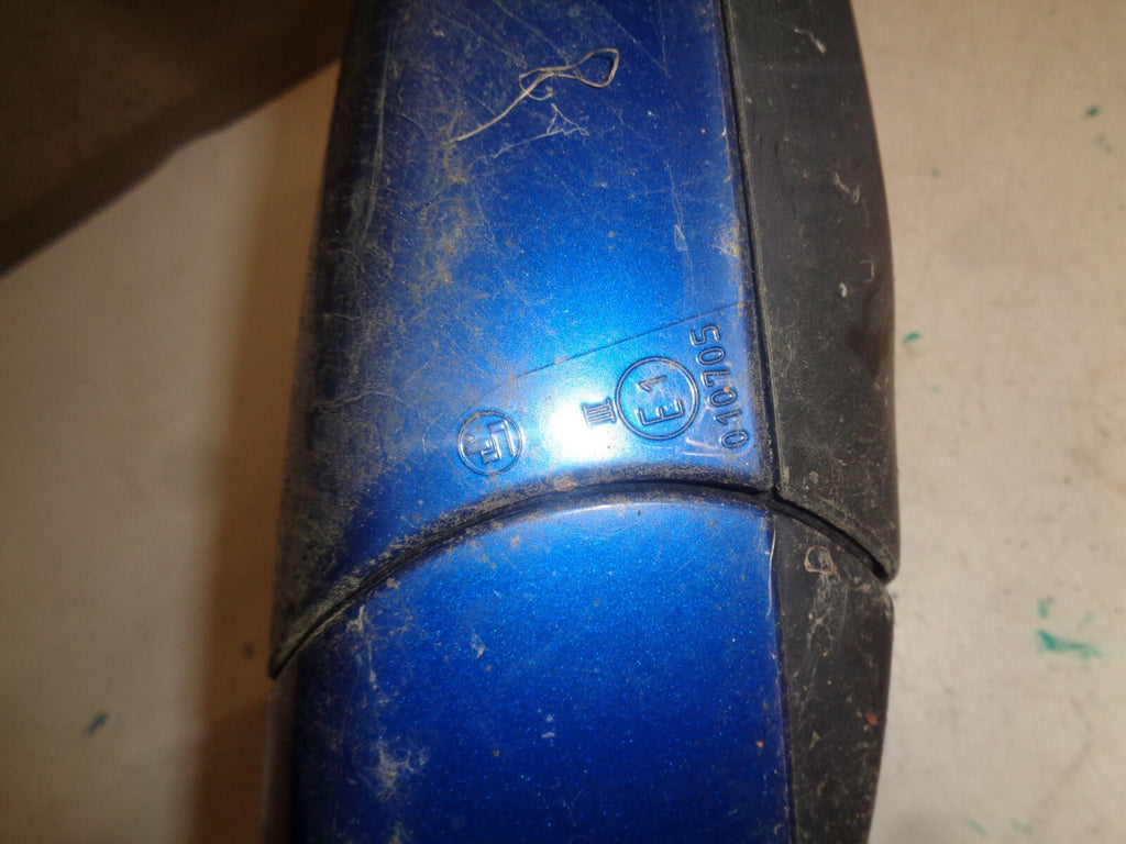 VAUXHALL VECTRA C 2008 NS PASSENGER SIDE WING MIRROR BLUE 24436149