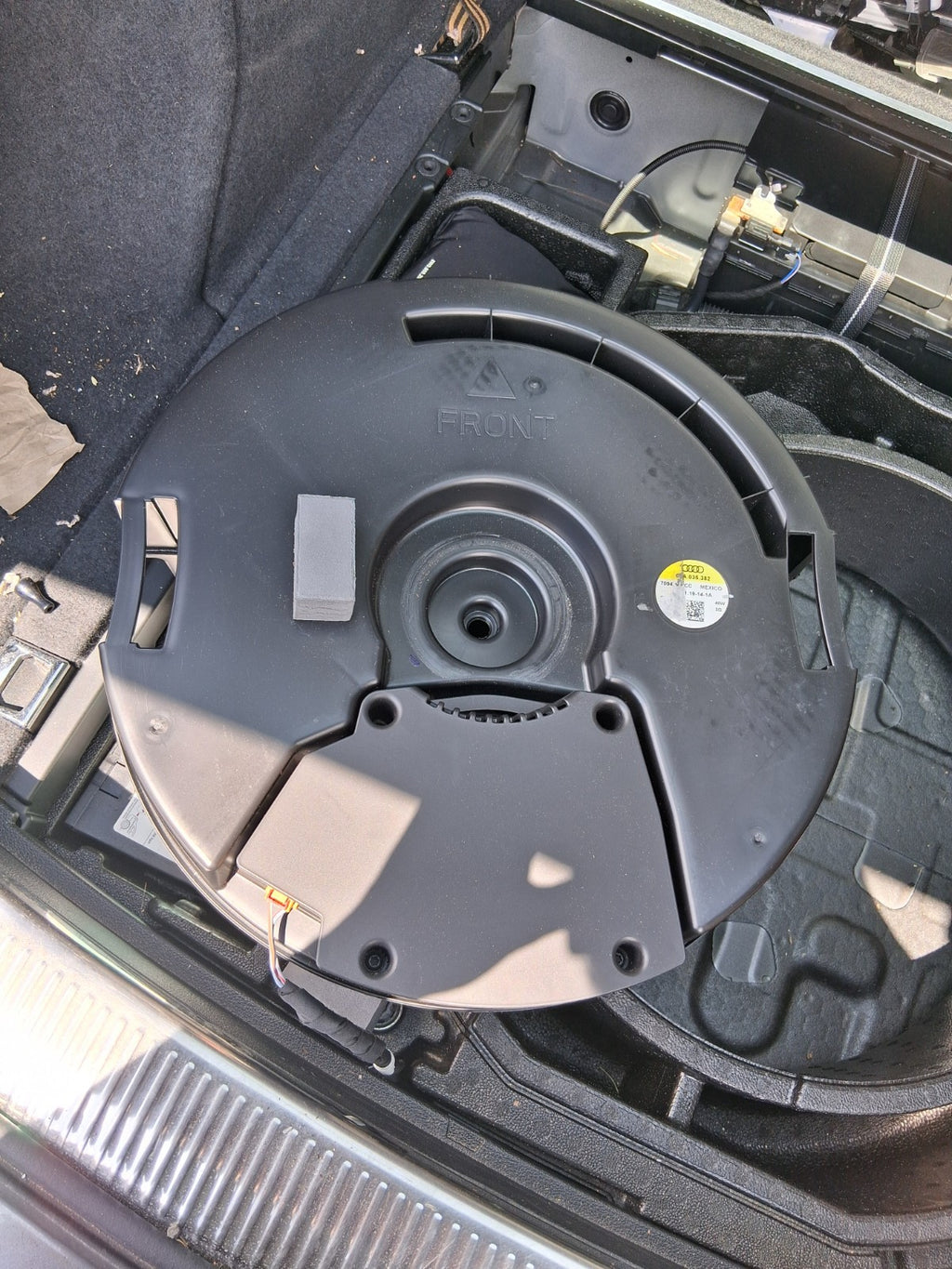 2019 AUDI Q5 FY REAR BOOT SUBWOOFER 80A035382