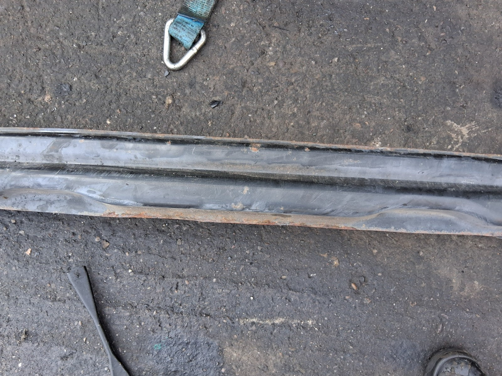 2016 AUDI Q3 8U REAR BUMPER CRASH BAR REINFORCEMENT BAR
