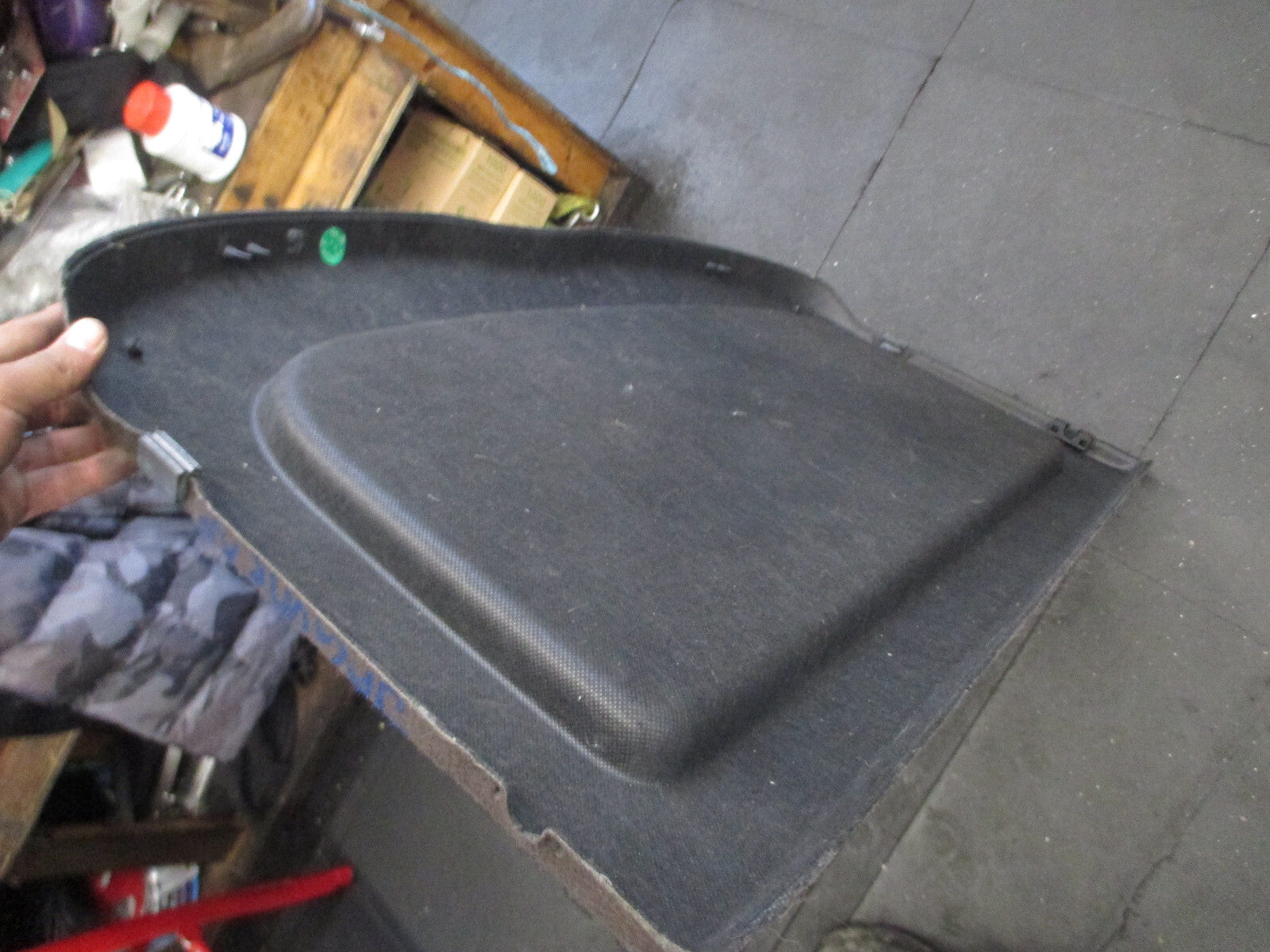 VAUXHALL MOKKA 2013 REAR LOAD COVER PARCEL SHELF BROWN