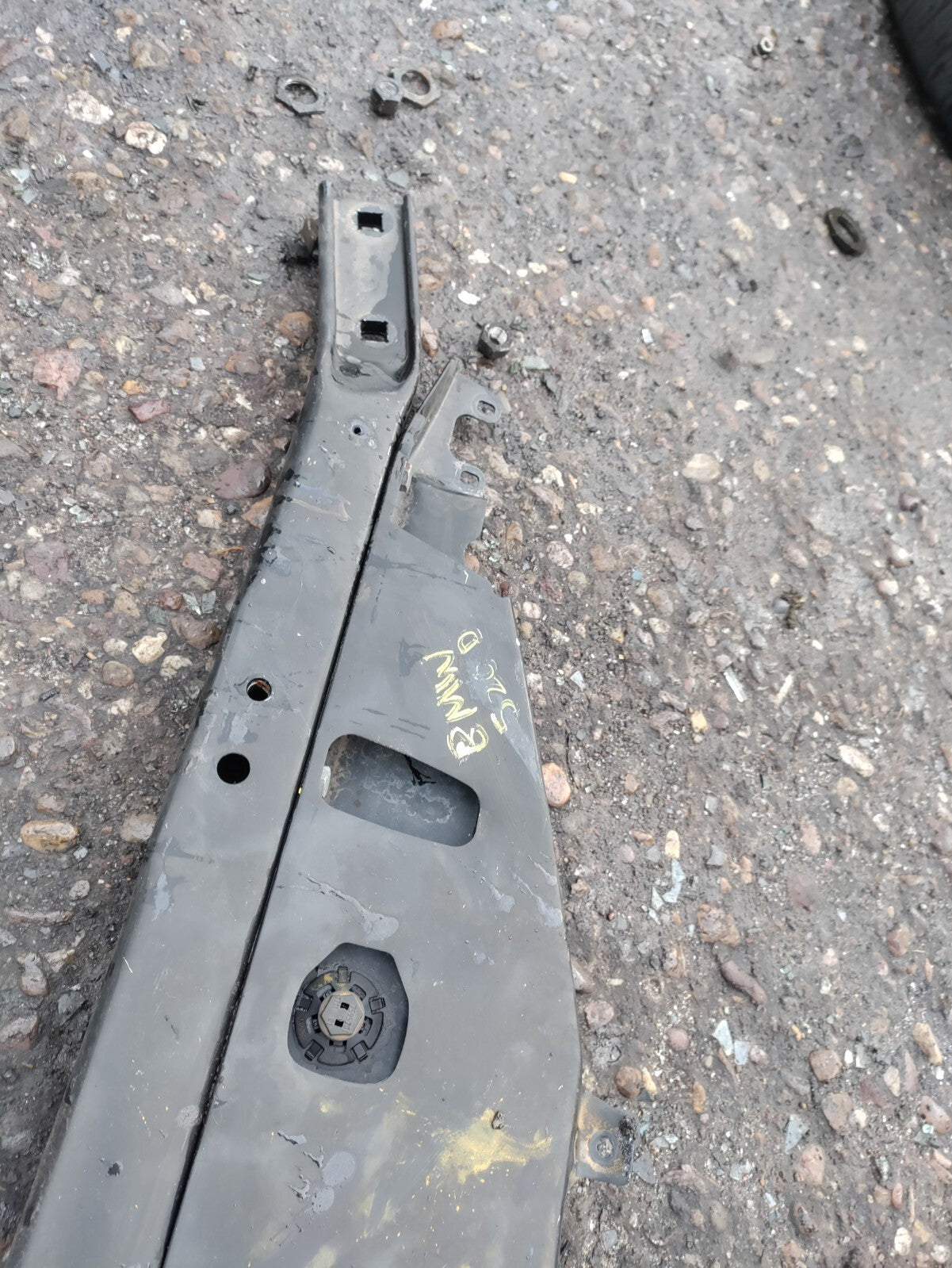 2012 BMW 5 SERIES F10 FRONT UPPER SLAM PANEL SUPPORT CROSS BAR 720069003