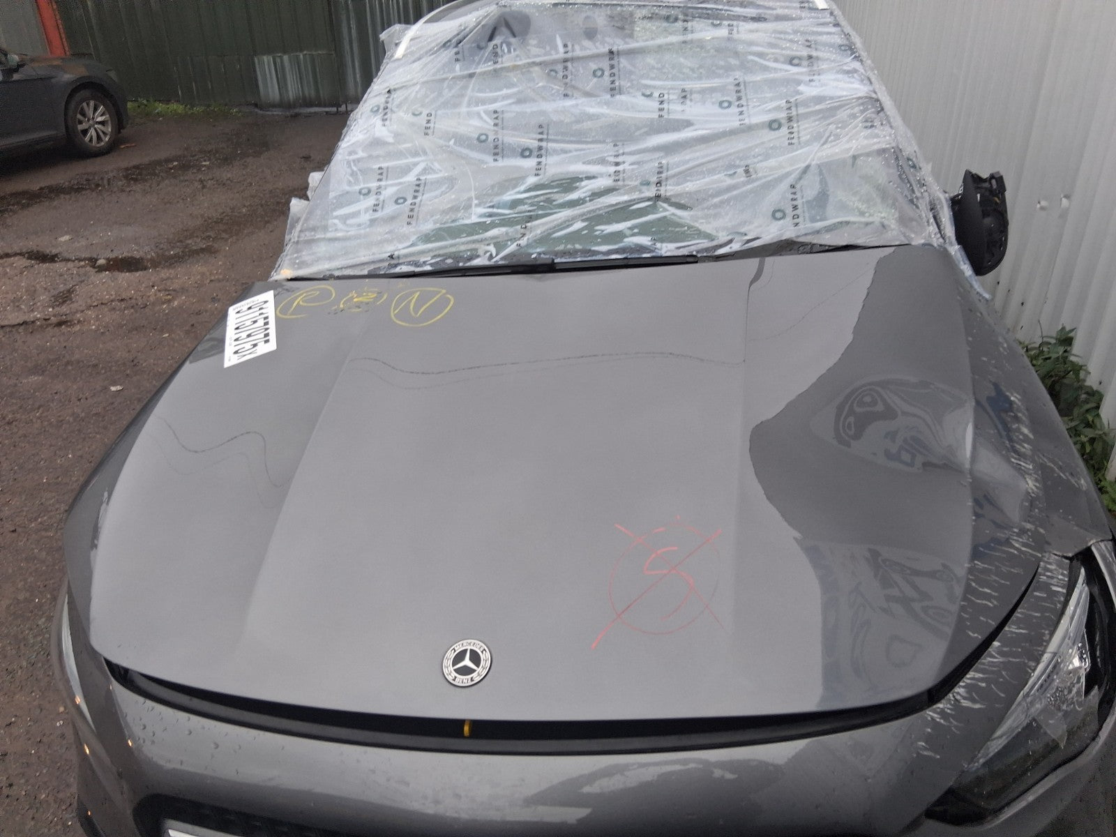 2025 MERCEDES BENZ GLA 180 FACELIFT H247 BONNET HOOD PANEL MOUNTAIN GREY 787