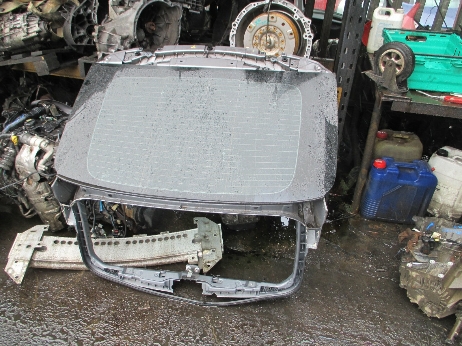 BMW 5 SERIES GT F07 2016 REAR BOOT LID WINDOW GLASS ONLY FRAME SHELL DAMAGED