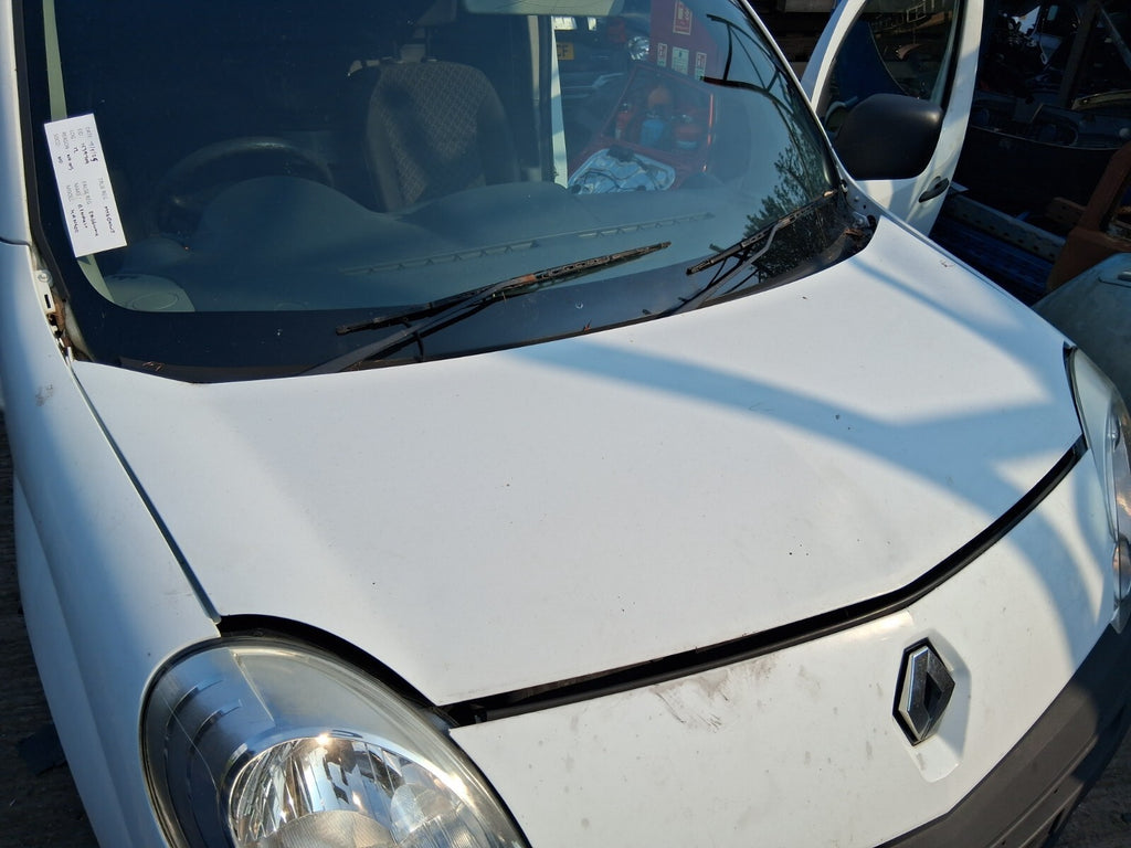 RENAULT KANGOO MK2 2010 FRONT BONNET HOOD PANEL WHITE
