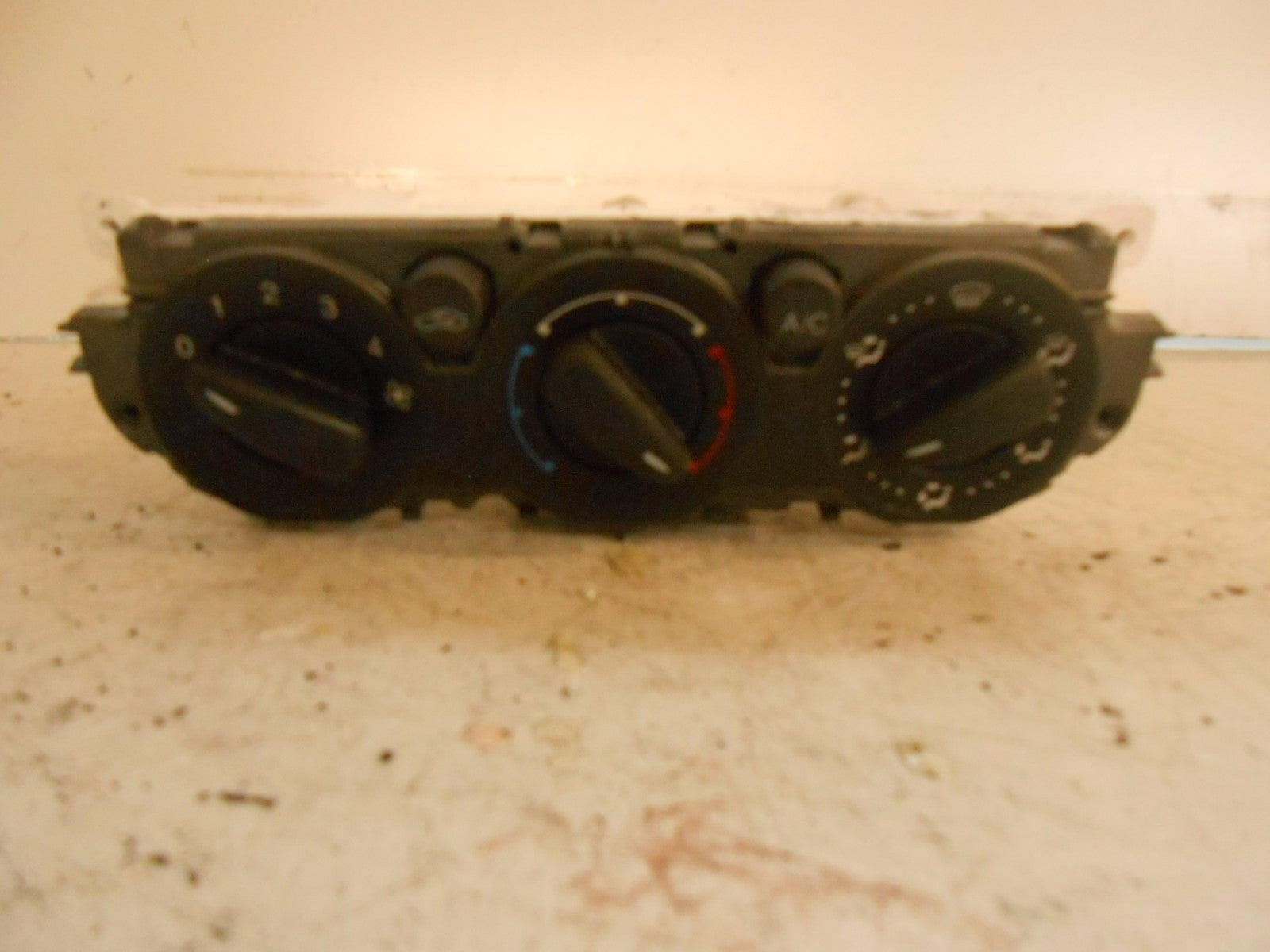 FORD MONDEO MK4 2007 MANUAL HEATER CONTROL PANEL 6G91199809AE
