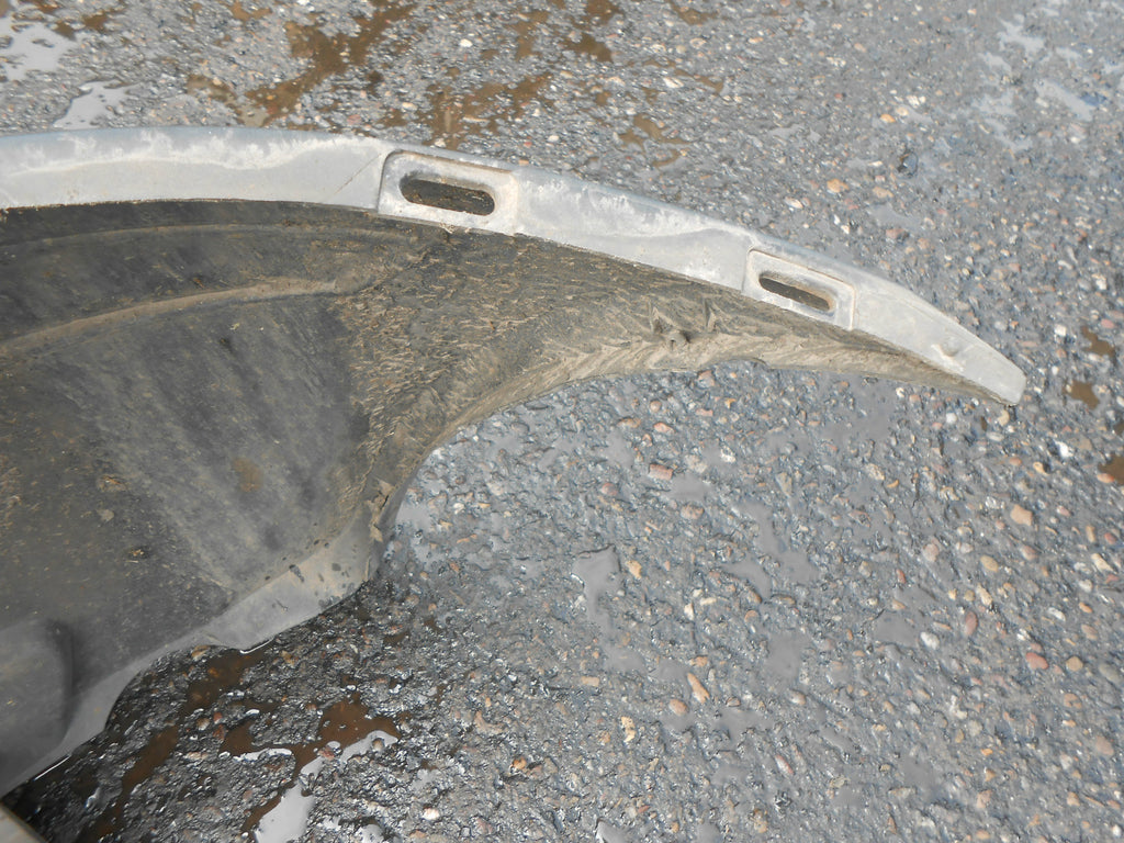 FIAT PUNTO 188 MK2 2002 COMPLETE REAR BUMPER BLACK PLASTIC