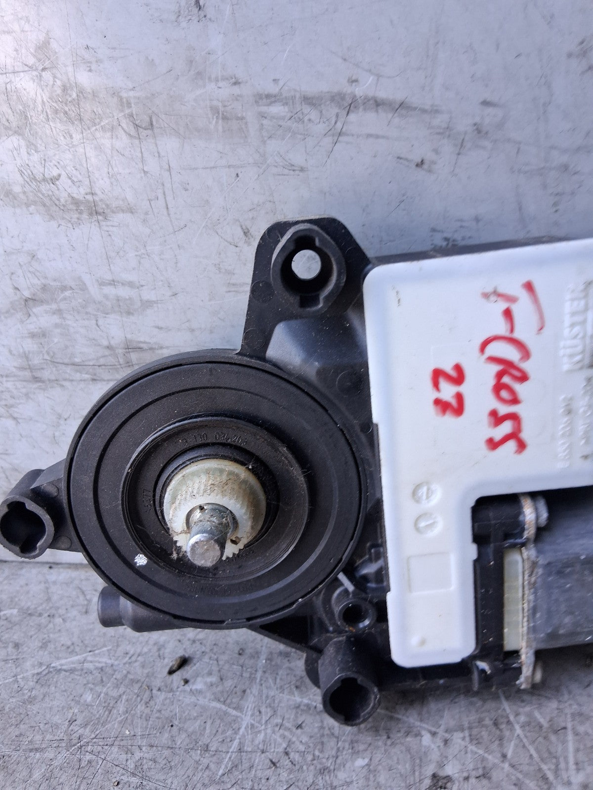 VW VOLKSWAGEN T CROSS 2023 NSF PASSENGER SIDE FRONT WINDOW MOTOR 2Q1959406G