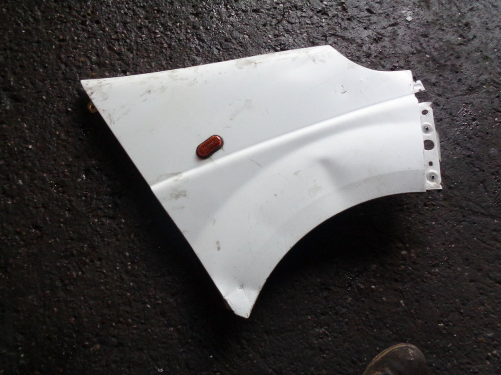 VAUXHALL VIVARO RENAULT TRAFIC 2007 OS DRIVER SIDE WING PANEL WHITE