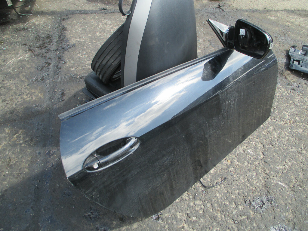 MERCEDES BENZ SLK 2010 3 DOOR OS DRIVER SIDE BARE DOOR BLACK
