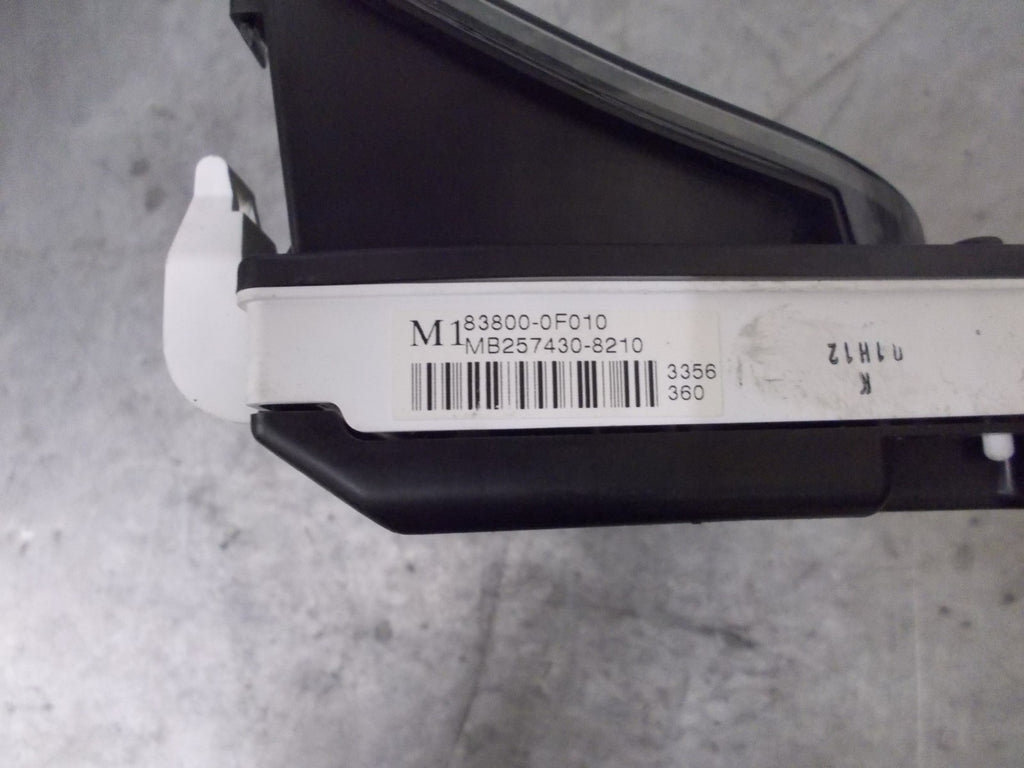 TOYOTA COROLLA 2007 MK9 1.8 CLOCKS SPEEDO INSTRUMENT CLUSTER 838000F010