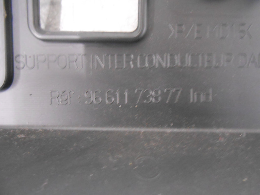 PEUGEOT 308 MK1 2010 OS DRIVER SIDE CUBBY POCKET POT BLACK 9661173877