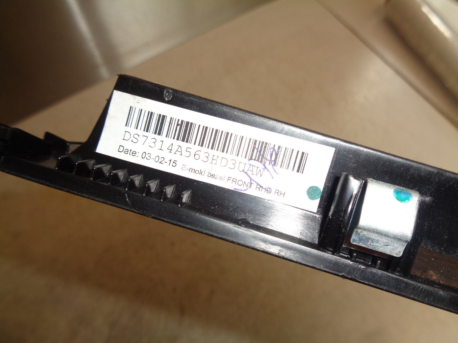 FORD MONDEO MK5 2015 OSF DRIVER SIDE FRONT DOOR WINDOW SWITCH DS7314A563HD3UAW
