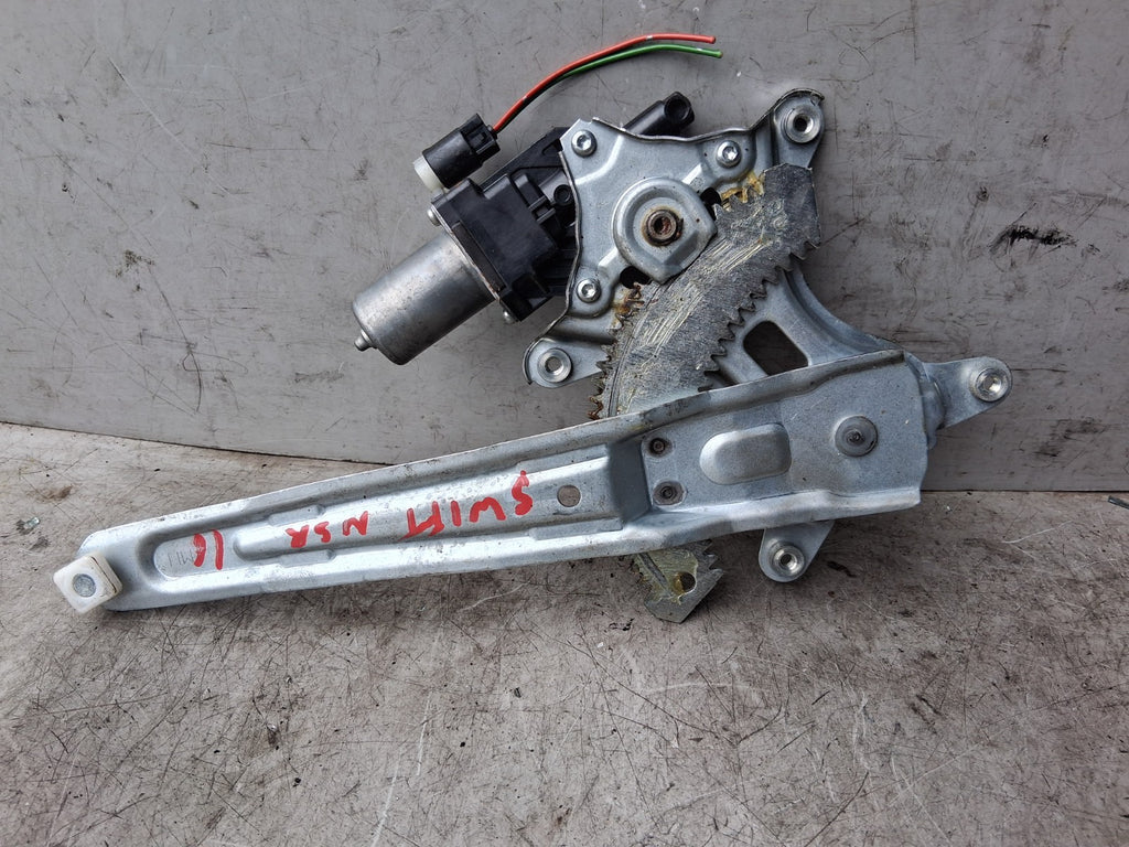 SUZUKI SWIFT MK3 2016 NSR PASSENGER SIDE REAR LEFT WINDOW MOTOR & REGULATOR